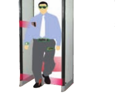 CINT-DF-9Z 9-Zone Metal Detector